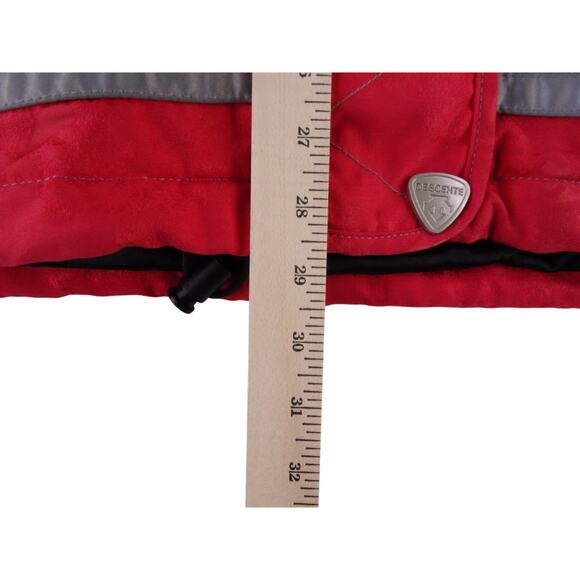 Descente Snow Skiing Jacket Red Women Size 10 Used - Picture 13 of 16